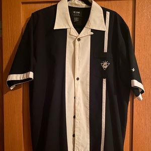 Mens BC Ethic Rockabilly Bowling Shirt - Size L